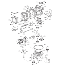 Engine - Piston, Crankshaft spare parts