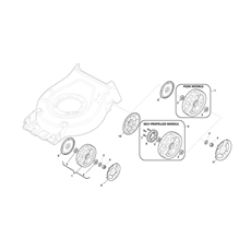 WHEELS AND HUB CAPS spare parts