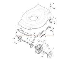 Front Axle Assy. spare parts