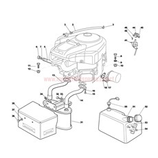 Engine B&S 20-22-24 HP spare parts