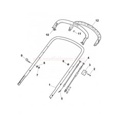 Handle, Upper Part spare parts