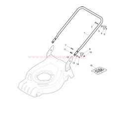 Handle,Lower Part spare parts