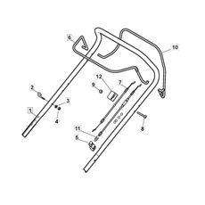 Handle, Upper Part spare parts