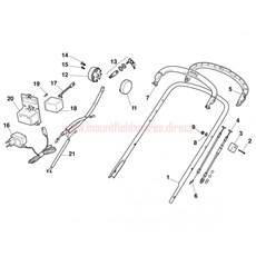 Handle, Upper Part spare parts