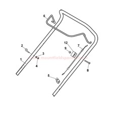 Handle, Upper Part spare parts