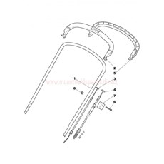 Handle, Upper Part spare parts