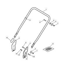 Handle, Lower Part spare parts