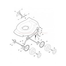 Deck And Height Adjusting spare parts