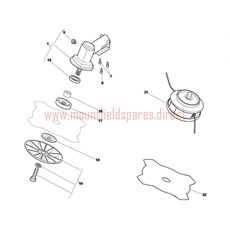 Gear case spare parts