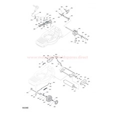 WHEEL SUSPENSION TRANSMISSION spare parts