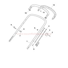 Handle, Upper Part spare parts