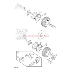 4155H WHEELS 4WD spare parts