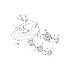 Chassis-Wheels And Height Adjusting spare parts