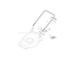 Handle, Lower Part spare parts