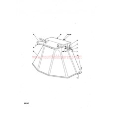 DEFLECTOR ART NR 13-0916-11 spare parts