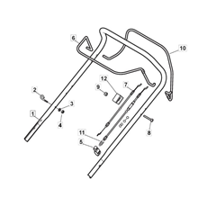 Handle, Upper Part spare parts