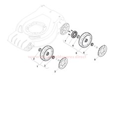 Wheels and Hub Cover spare parts