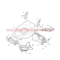 Front and Rear Conveyor Assy's spare parts