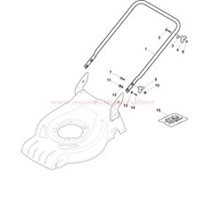Handle, Lower Part spare parts