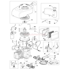 Engine - GGP WBE0701 spare parts