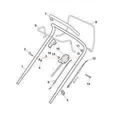 Handle, Upper Part spare parts