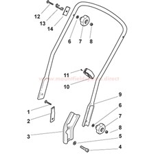 Handle, Lower Part spare parts