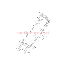 Handle, Upper Part spare parts