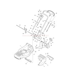 Chassis-Handle, Upper Part spare parts