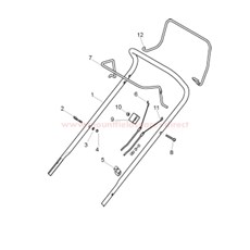 Handle, Upper Part spare parts