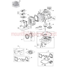 ENGINE-WM13/14 CYLINDER HEAD spare parts