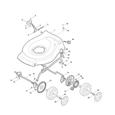 Deck and Height Adjustment spare parts