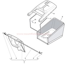 Grass Catcher Box spare parts
