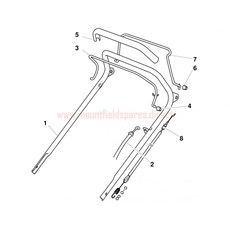 Handle, Upper Part spare parts
