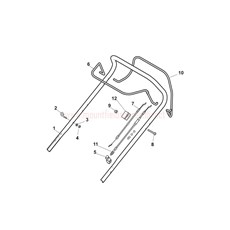 Handle, Upper Part spare parts
