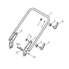 Handle, Lower Part spare parts