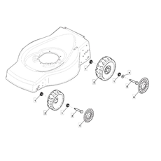 Wheels and Hub Caps spare parts