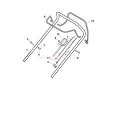 Handle, Upper Part spare parts