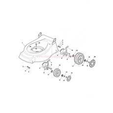 Chassis-Wheels And Height Adjusting spare parts