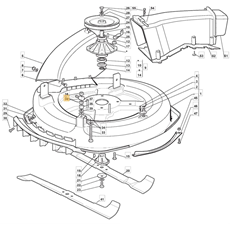 Cutting Plate 1 spare parts