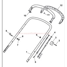 Handle, Upper Part spare parts