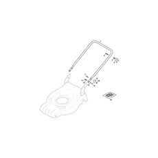HANDLE , LOWER PART spare parts