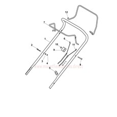 Handle, Upper Part spare parts