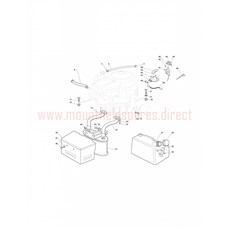 Ride-on 102-122 Engine - B&S 20 - 24 Hp spare parts