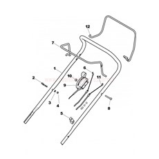 Handle, Upper Part spare parts