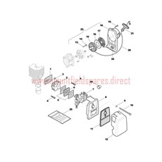 Handle-transmission spare parts