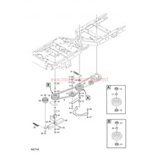 4155H 4155H POWER TAKE-OFF 4WD spare parts