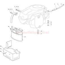 ENGINE MOTOR (Kohler 18 HP) spare parts