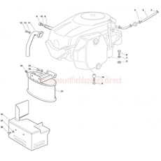 ENGINE MOTOR (Kohler 18 HP) spare parts