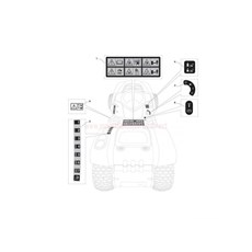 Labels spare parts