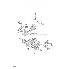 4125M TRANSMISSION 2WD spare parts